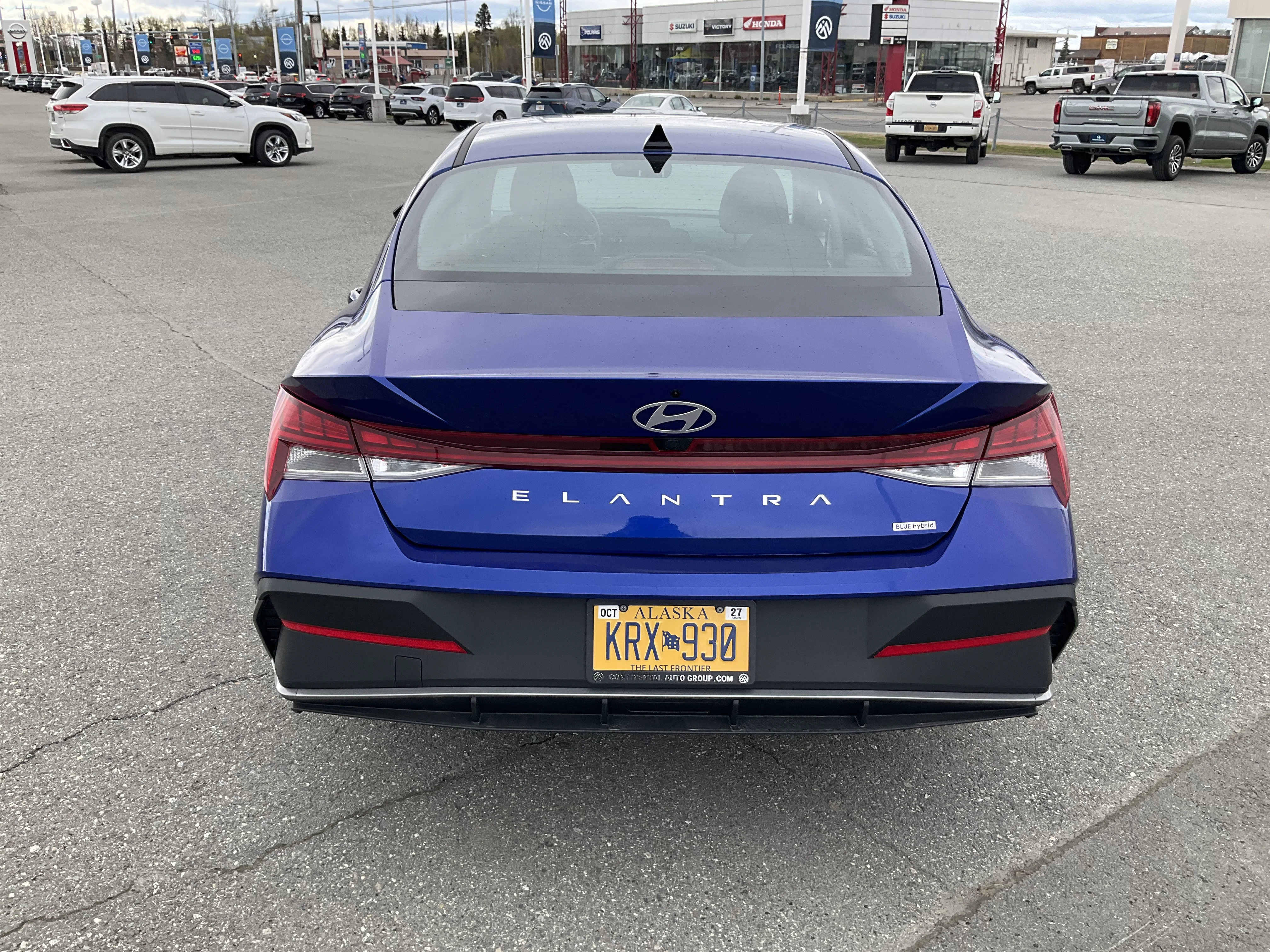 Used 2025 Intense Blue Hyundai Blue image 4