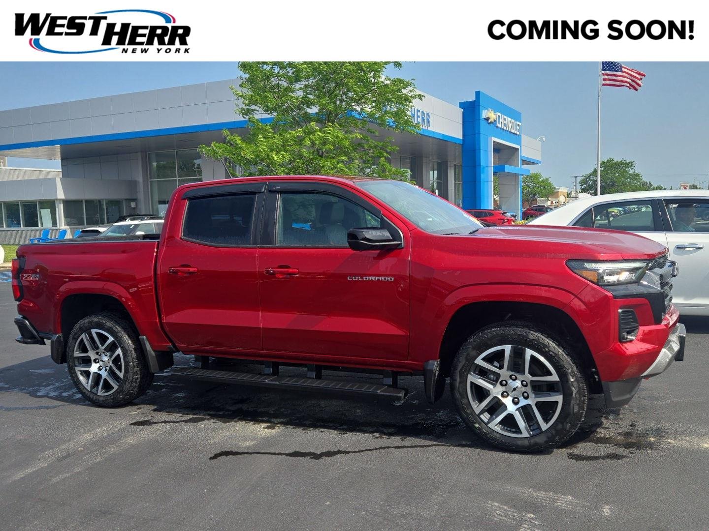 Used 2024 Radiant Red Tintcoat Chevrolet 4WD Z71 image 1