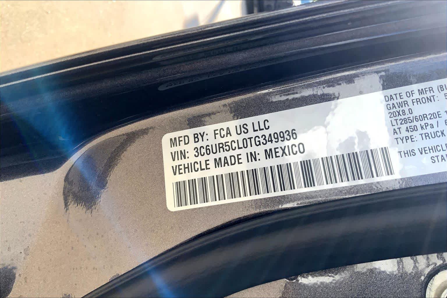 New 2026 Granite Crystal Metallic Clearcoat RAM Black Express image 19