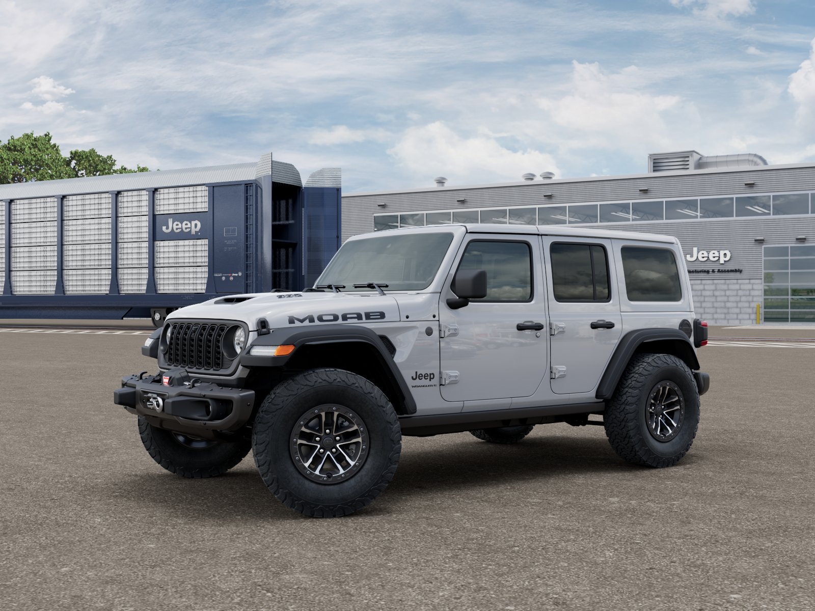 New 2026 Bright White Clear-Coat Exterior Paint Jeep  image 23