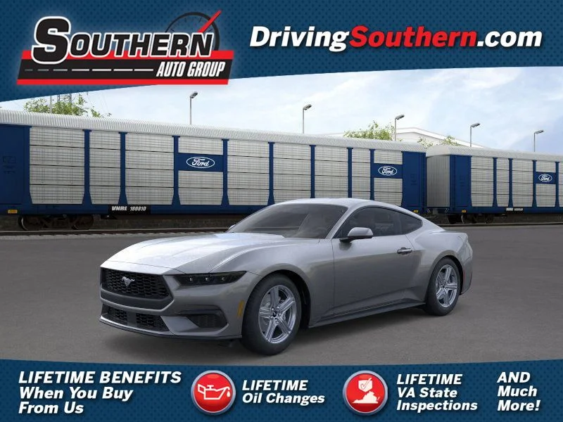 New 2026 Gray Ford EcoBoost image 1