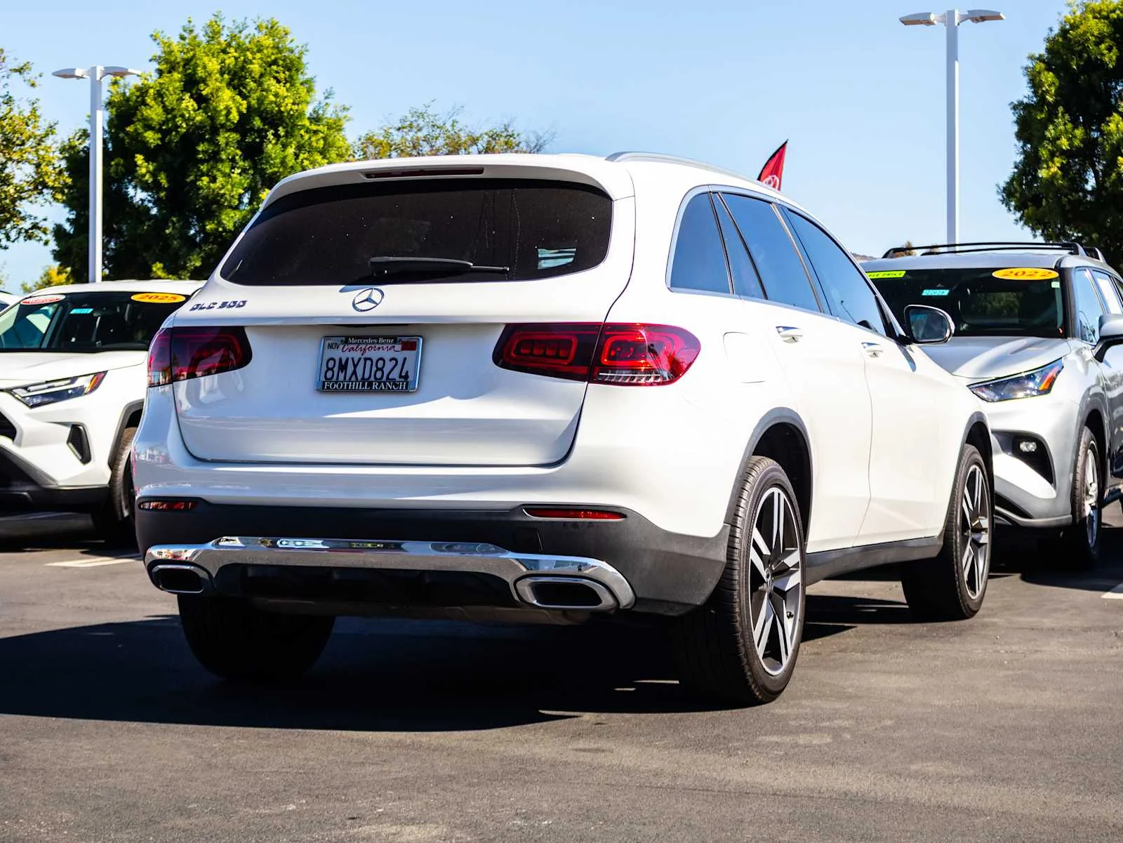 Used 2020 Polar White Mercedes-Benz GLC 300 image 6