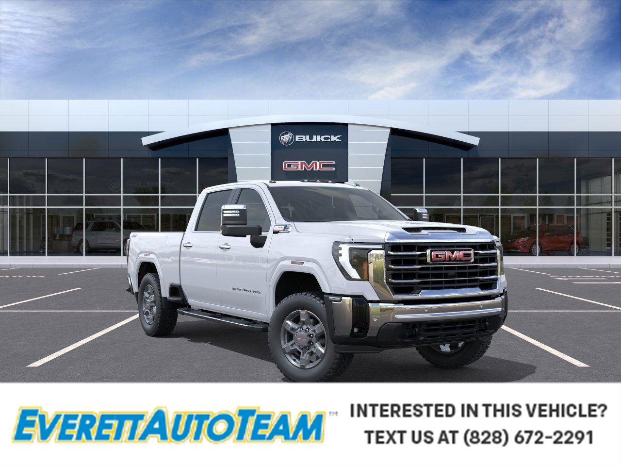 New 2026 Glacier White Tricoat GMC SLT image 1