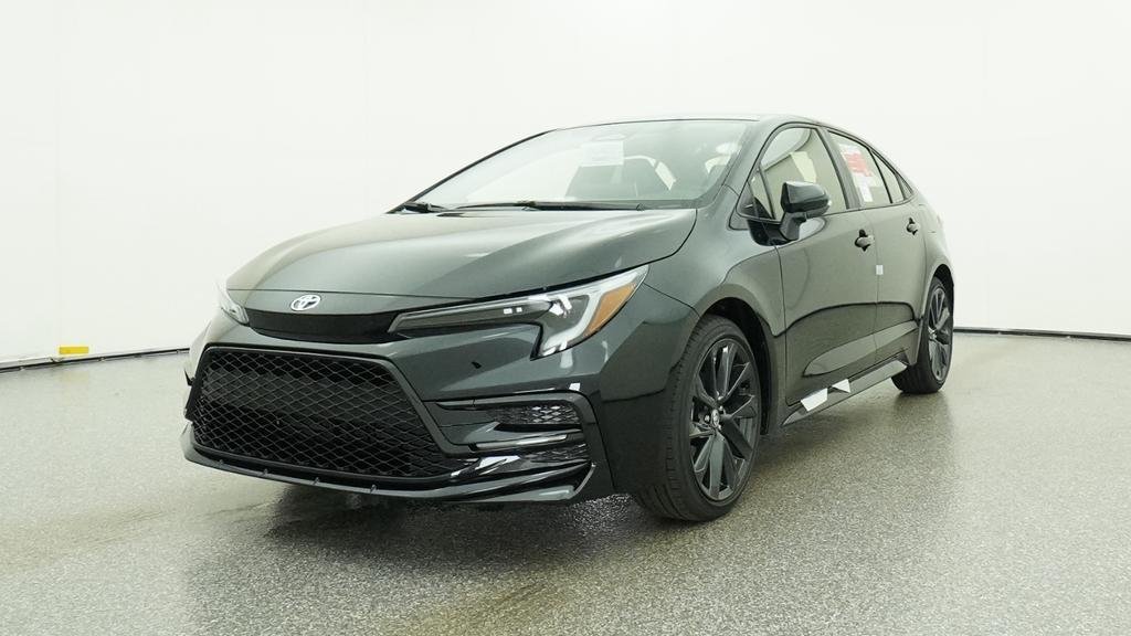 New 2026 Midnight Black Metallic Toyota Hybrid SE image 19