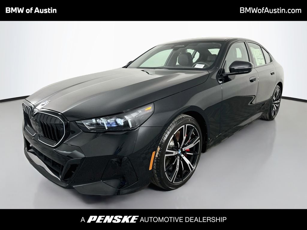 New 2027 Black Sapphire Metallic BMW 540i xDrive image 1