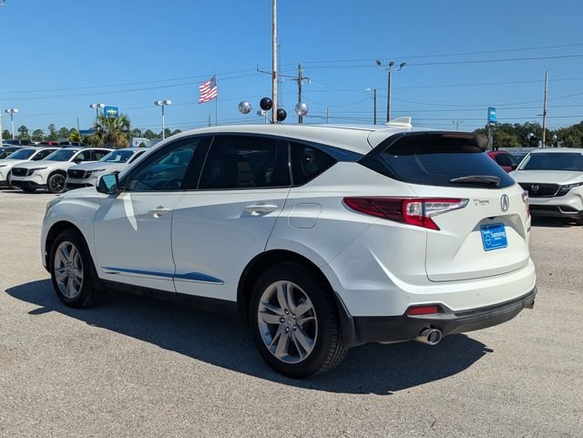 Used 2019 White Acura Advance Package image 3