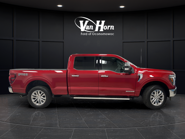 Used 2025 Rapid Red Metallic Tinted Clearcoat Ford Lariat image 8