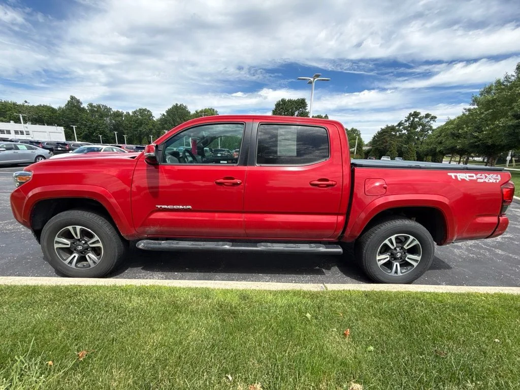 Used 2019 Barcelona Red Metallic Toyota TRD Sport image 3