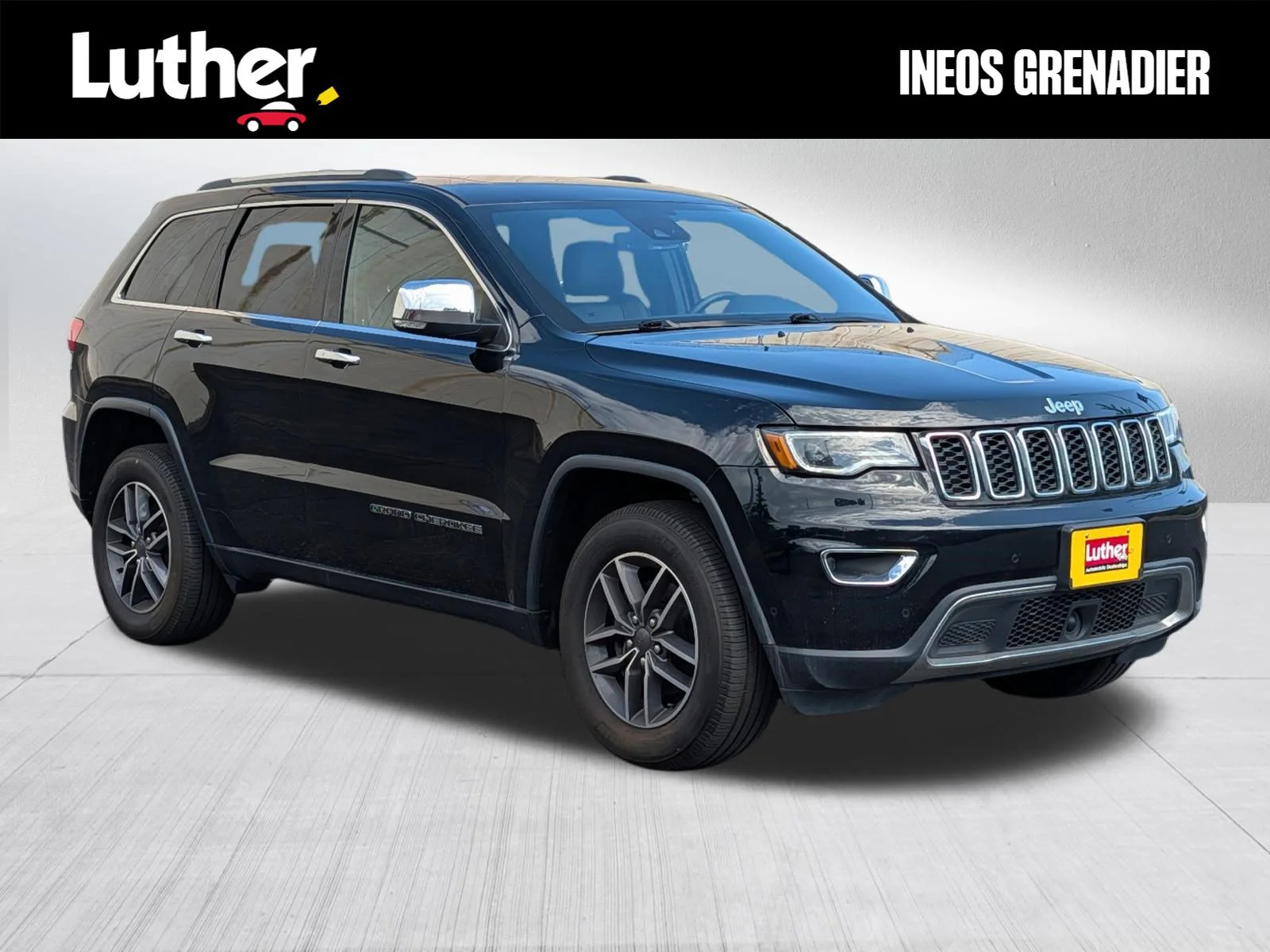 Used 2019 Diamond Black Crystal Pearlcoat Jeep Limited image 1