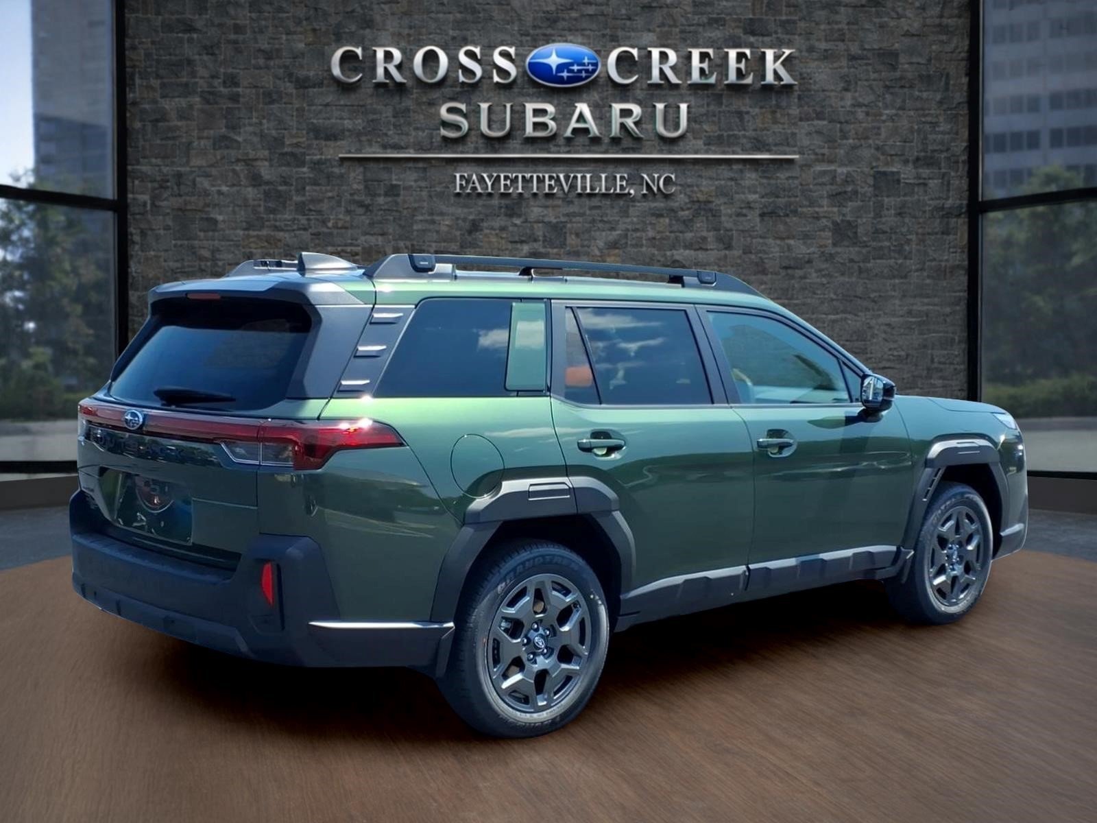 New 2026 DEEP EMERALD GREEN PEARL Subaru Premium image 3