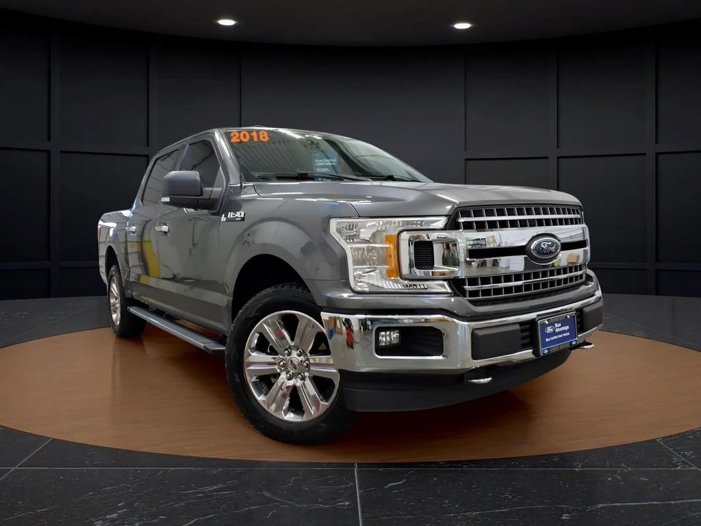 Certified Used 2018 Gray Ford XLT image 1