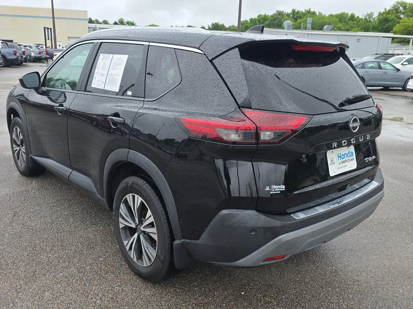Used 2023 Super Black Nissan SV image 8