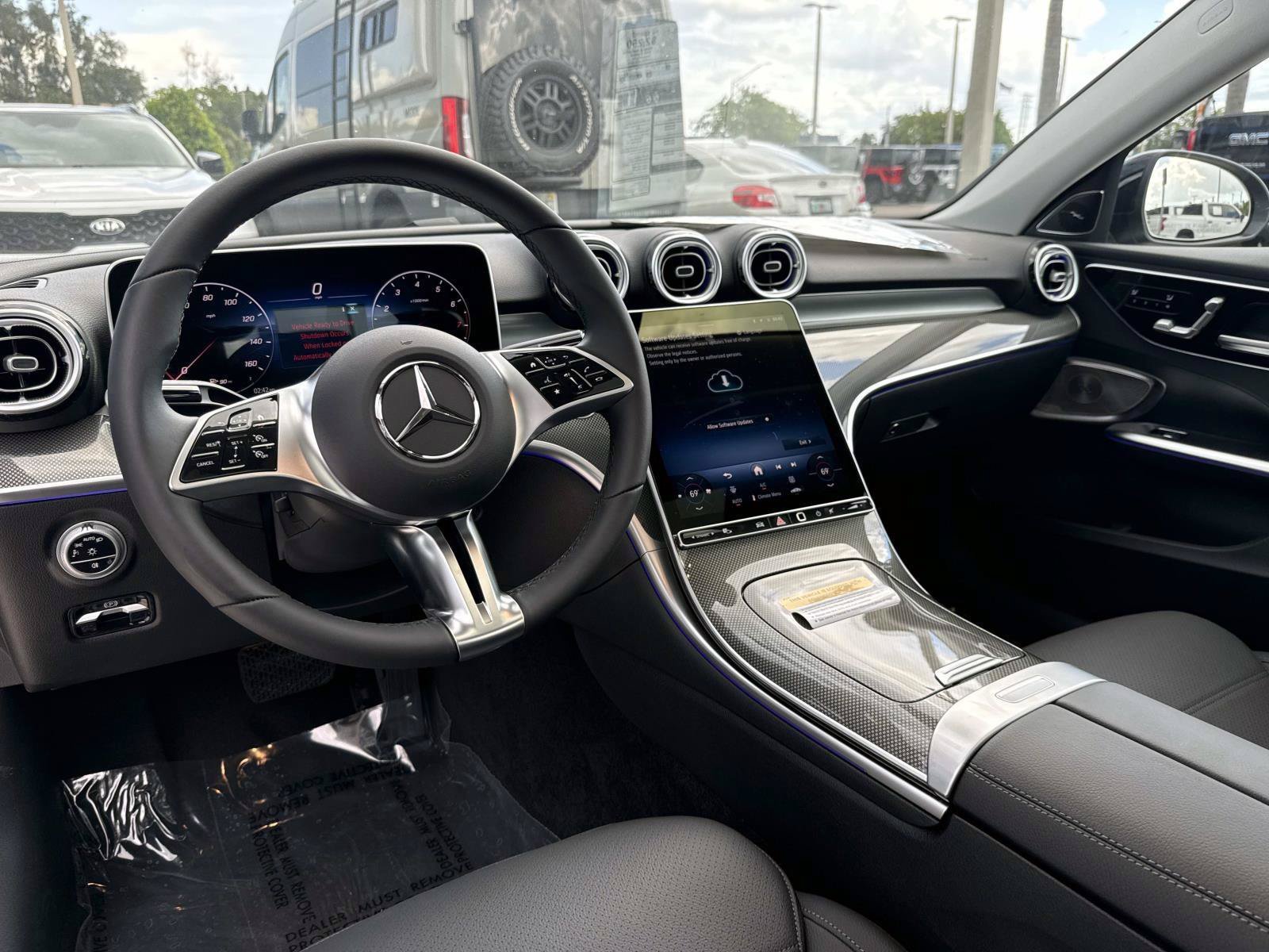 New 2026 Black Mercedes-Benz C 300 Sedan image 15