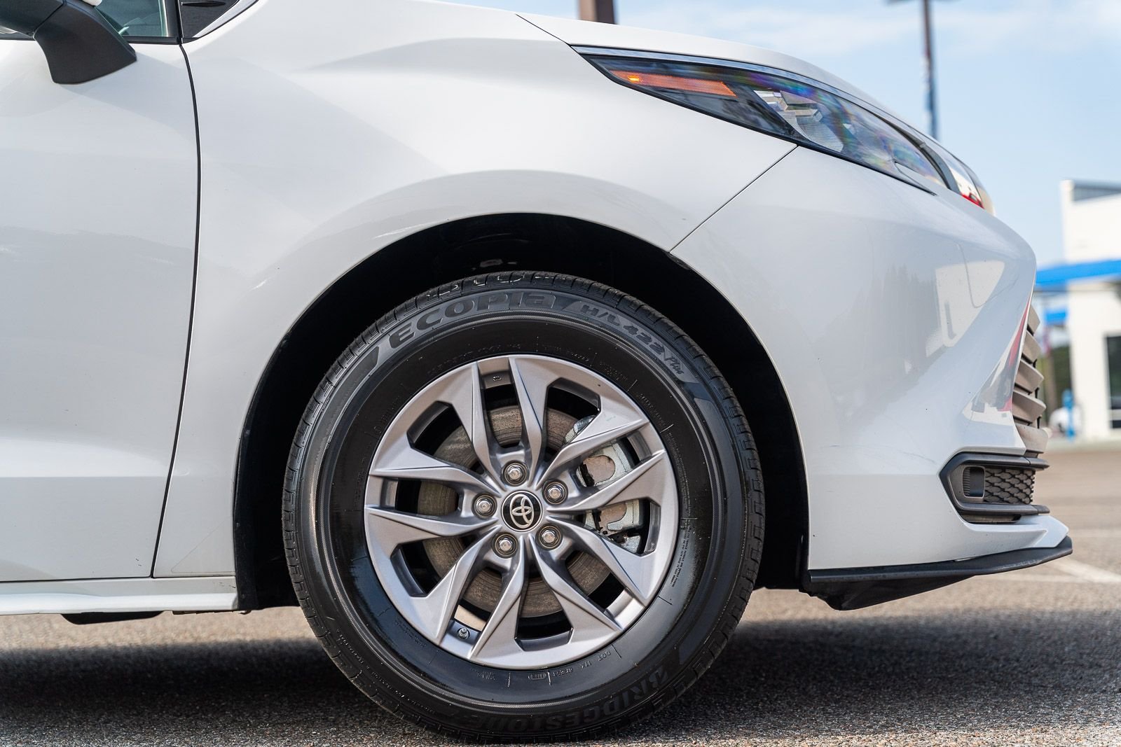Used 2024 White Toyota LE image 8
