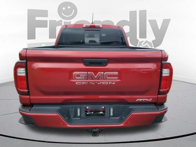 Used 2023 Red GMC AT4 image 4