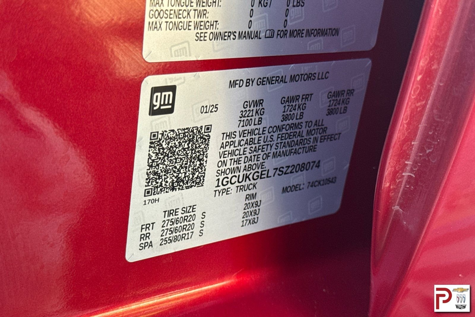 Used 2025 Red Chevrolet LTZ image 36