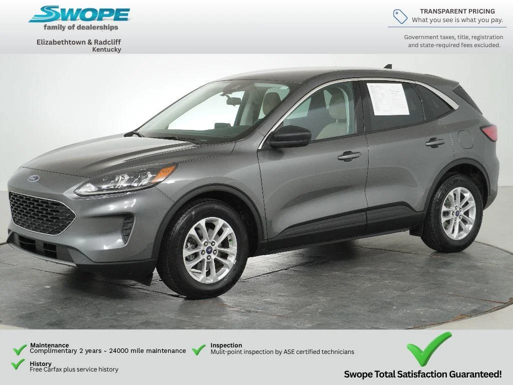 Certified Used 2022 Carbonized Gray Ford SE image 8