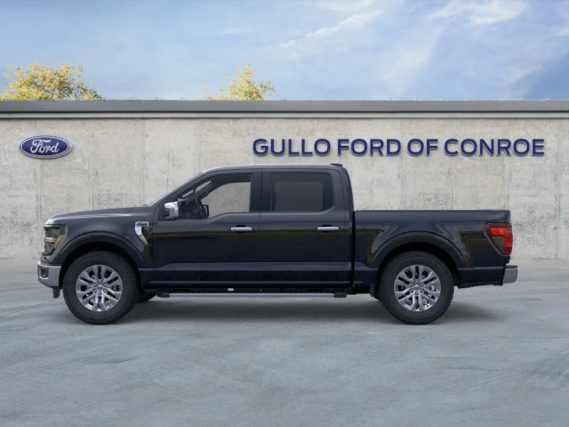 New 2026 Agate Black Metallic Ford XLT image 3