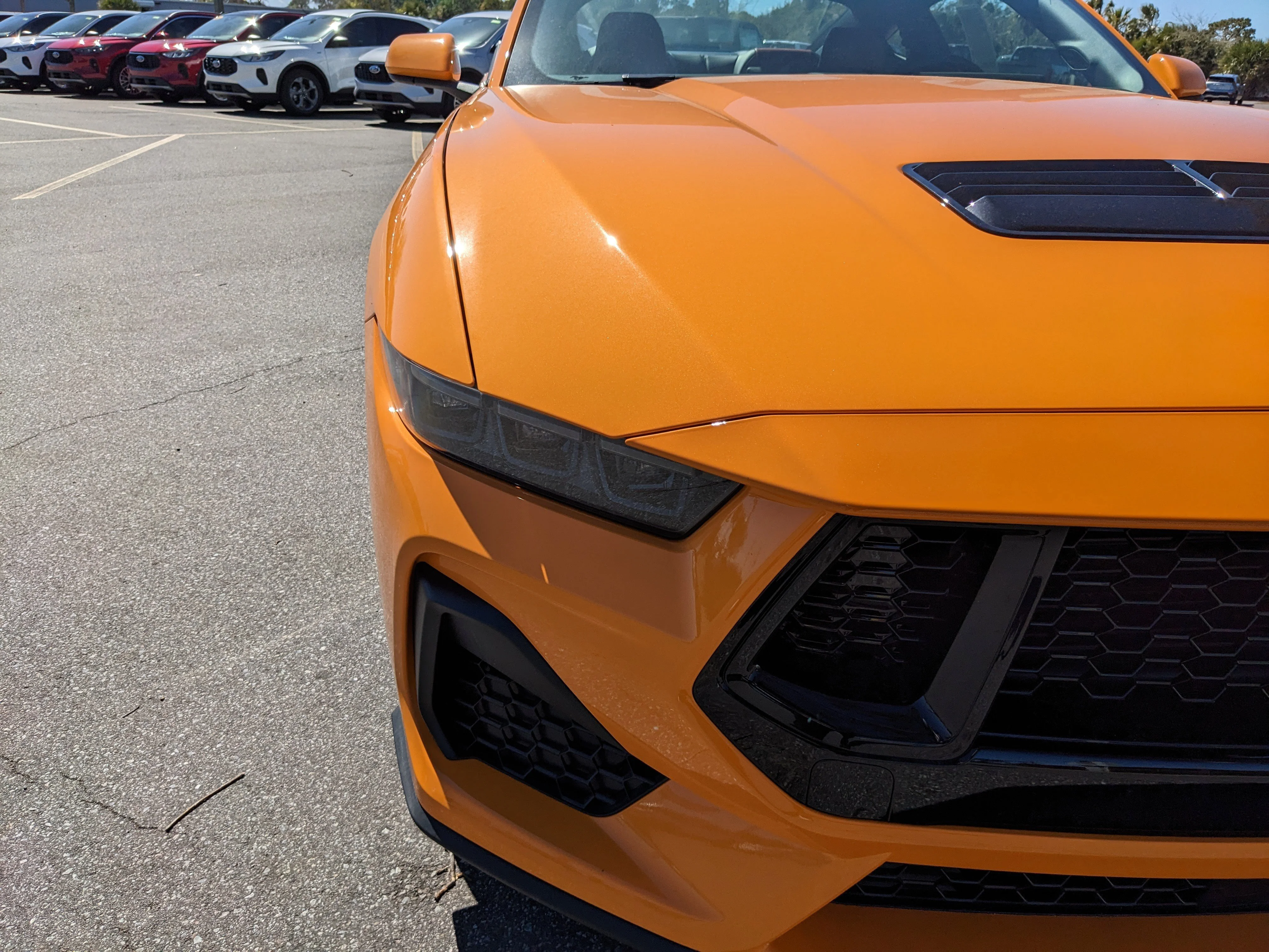New 2026 Orange Fury Metallic Tri-coat Ford GT Premium Fastback image 11