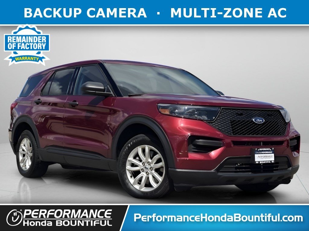 Used 2023 Dark Toreador Red Metallic Ford Base image 1