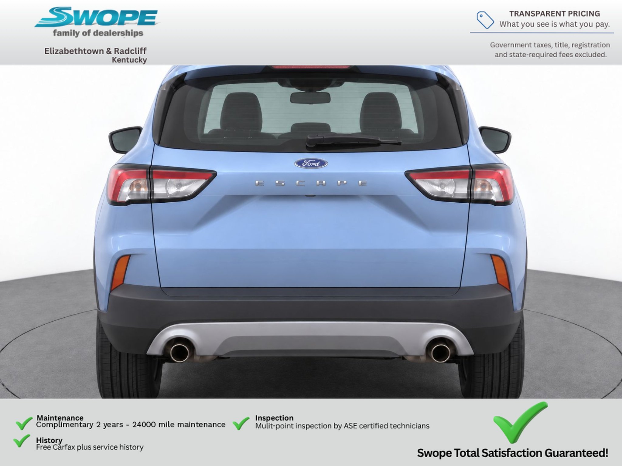 Used 2022 Iced Blue Silver Metallic Ford S image 6