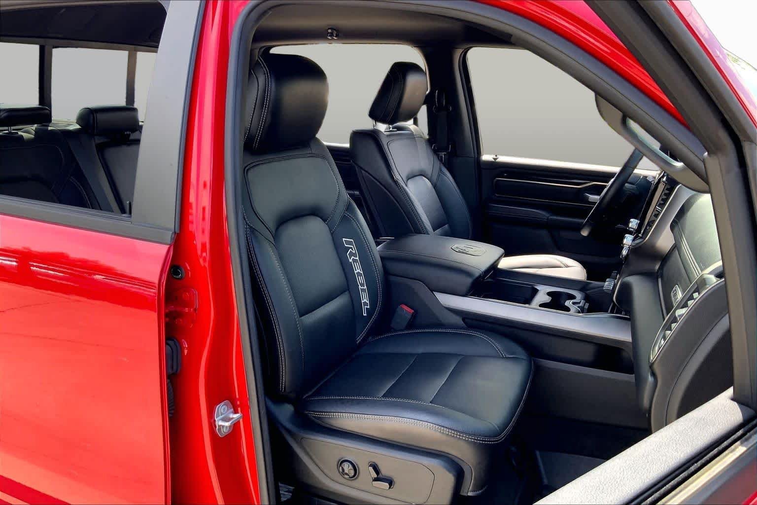 Used 2020 Flame Red Clearcoat Ram Rebel image 9