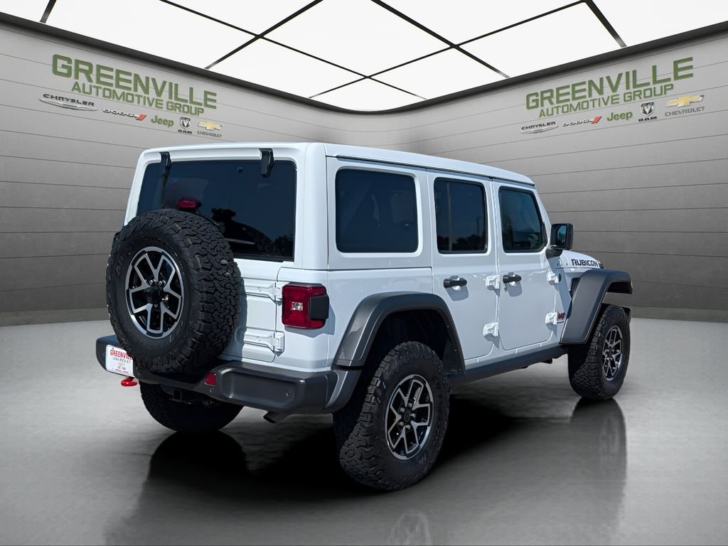 Used 2026 Bright White Clearcoat Jeep Rubicon w/Sky One-Touch image 9