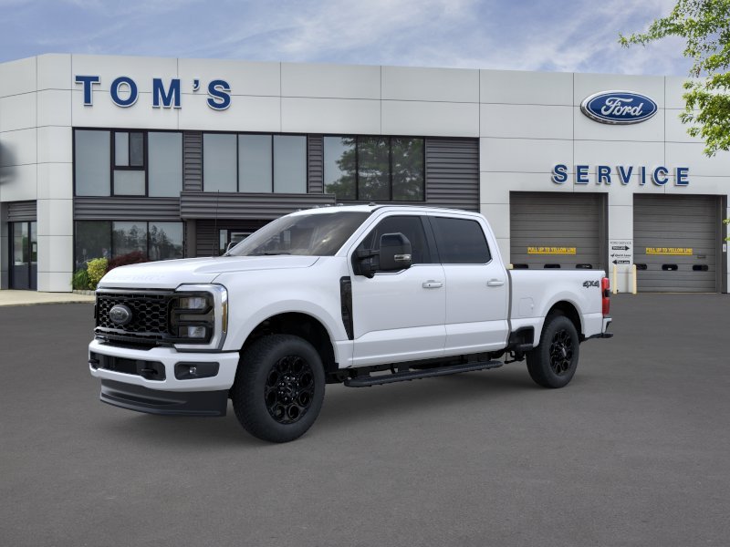 Star White Metallic Tri-Coat 2026 Ford F-350 Super Duty Lariat Crew Cab 4WD Pickup Truck Four-Wheel Drive