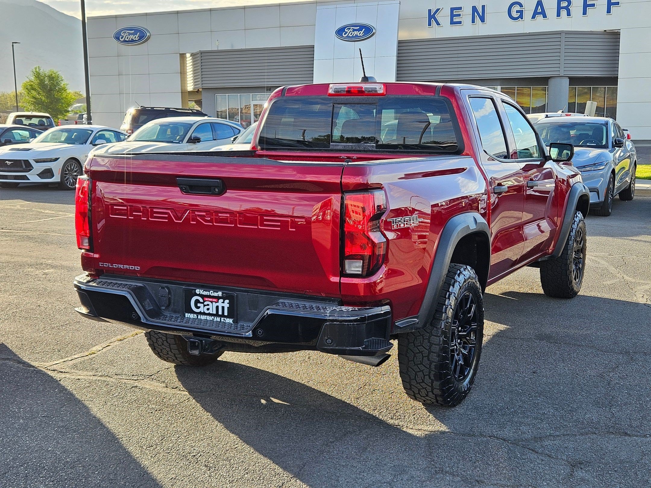 Used 2024 Radiant Red Chevrolet 4WD Trail Boss image 3