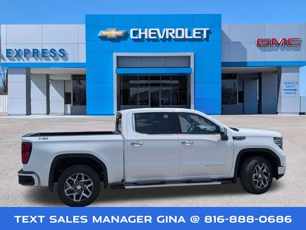 New 2026 Summit White GMC SLT image 2