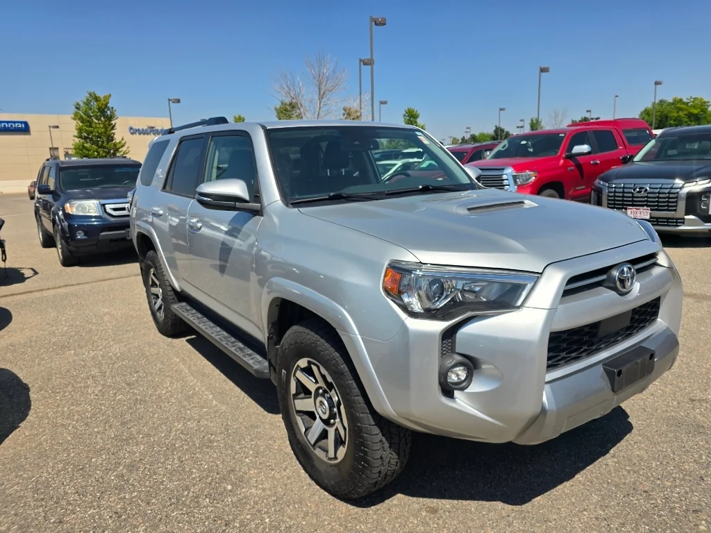 Used 2023 Classic Silver Metallic Toyota TRD Off Road Premium image 18