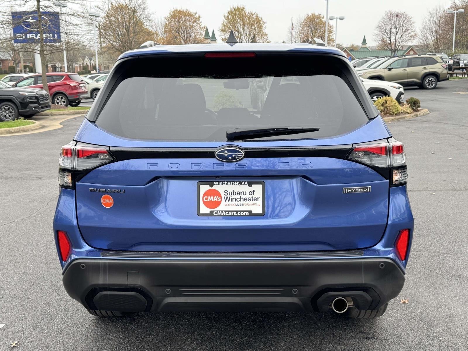 Used 2025 Daybreak Blue Pearl Subaru Touring Hybrid image 3