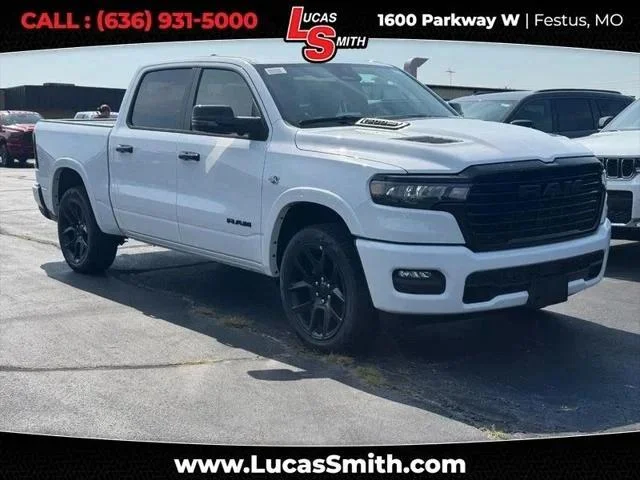New 2026 Bright White Clear-Coat Exterior Paint RAM LARAMIE image 1