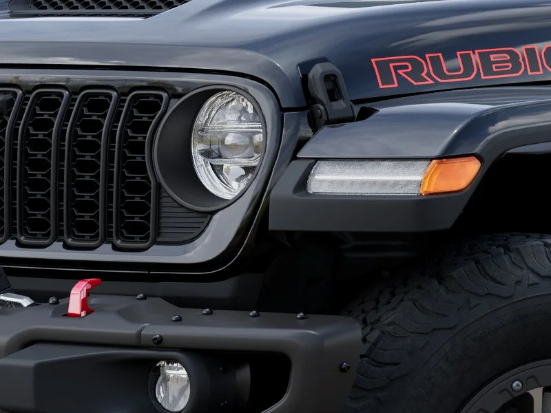 New 2027 Black Clear-Coat Paint Jeep Rubicon image 6