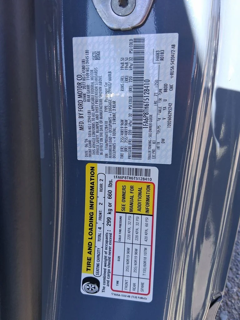 New 2026 Vapor Blue Metallic Ford EcoBoost® Fastback image 26