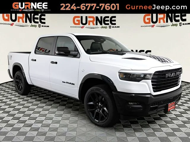 New 2026 Bright White Clear-Coat Exterior Paint RAM Laramie image 1