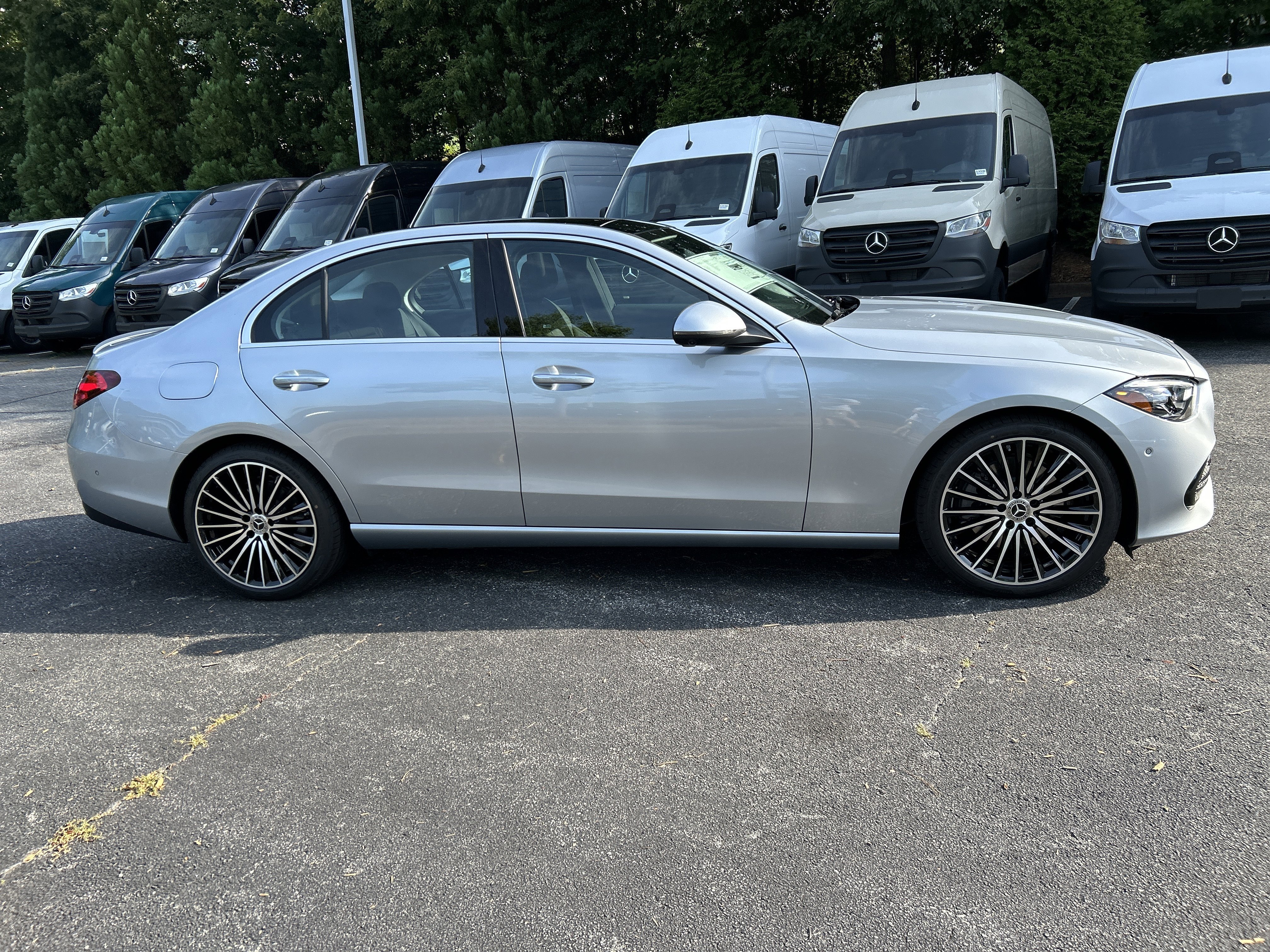 New 2026 Cirrus Silver Metallic Mercedes-Benz C 300 4MATIC® Sedan image 5