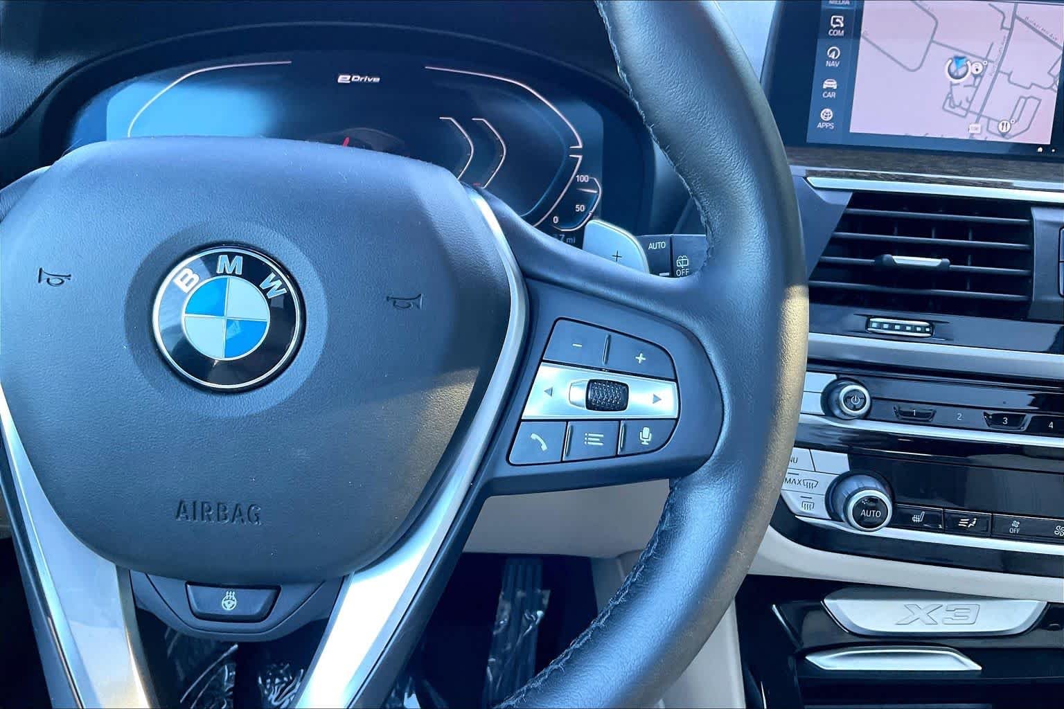 Used 2021 Mineral White Metallic BMW xDrive30e image 24