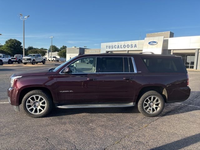 Used 2017 Black Cherry Metallic GMC SLT image 6