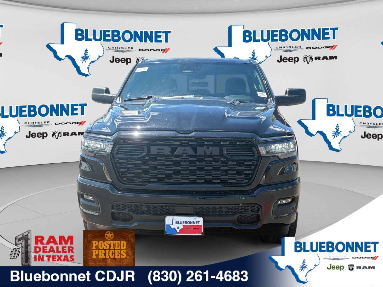 New 2026 Diamond Black Crystal Pearl-Coat Exterior Paint RAM Express image 2