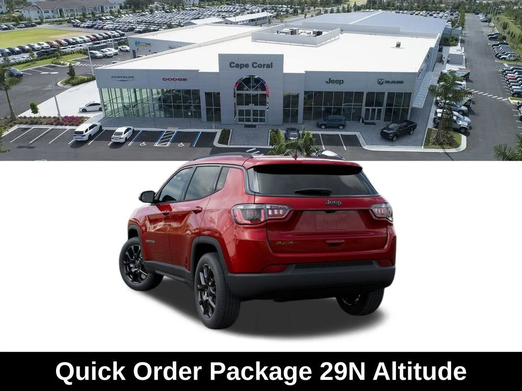 New 2026 Red Hot Pearl-Coat Exterior Paint Jeep Altitude image 3