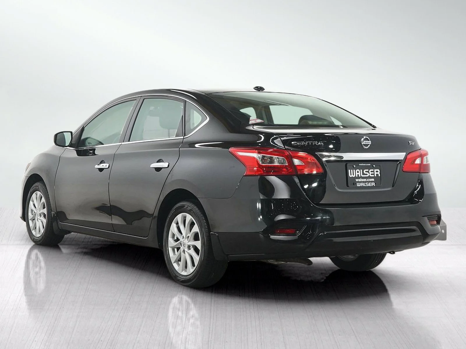Used 2019 Super Black Nissan SV image 3