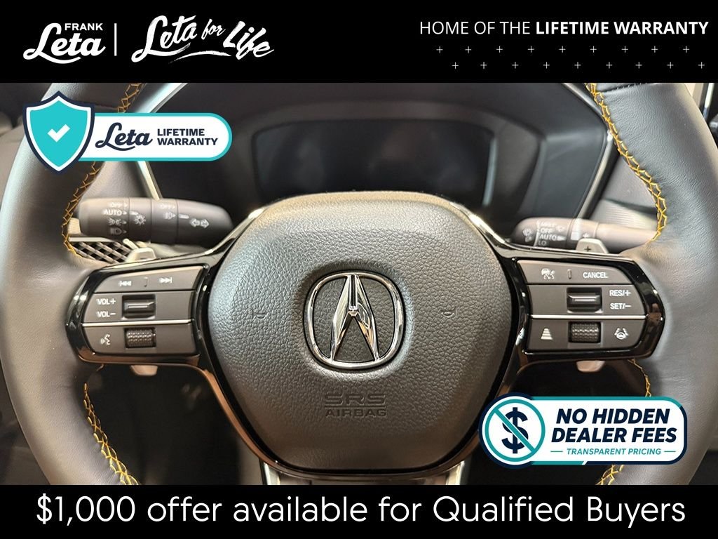 New 2026 Blue/Black Acura w/A-Spec Technology Package image 26