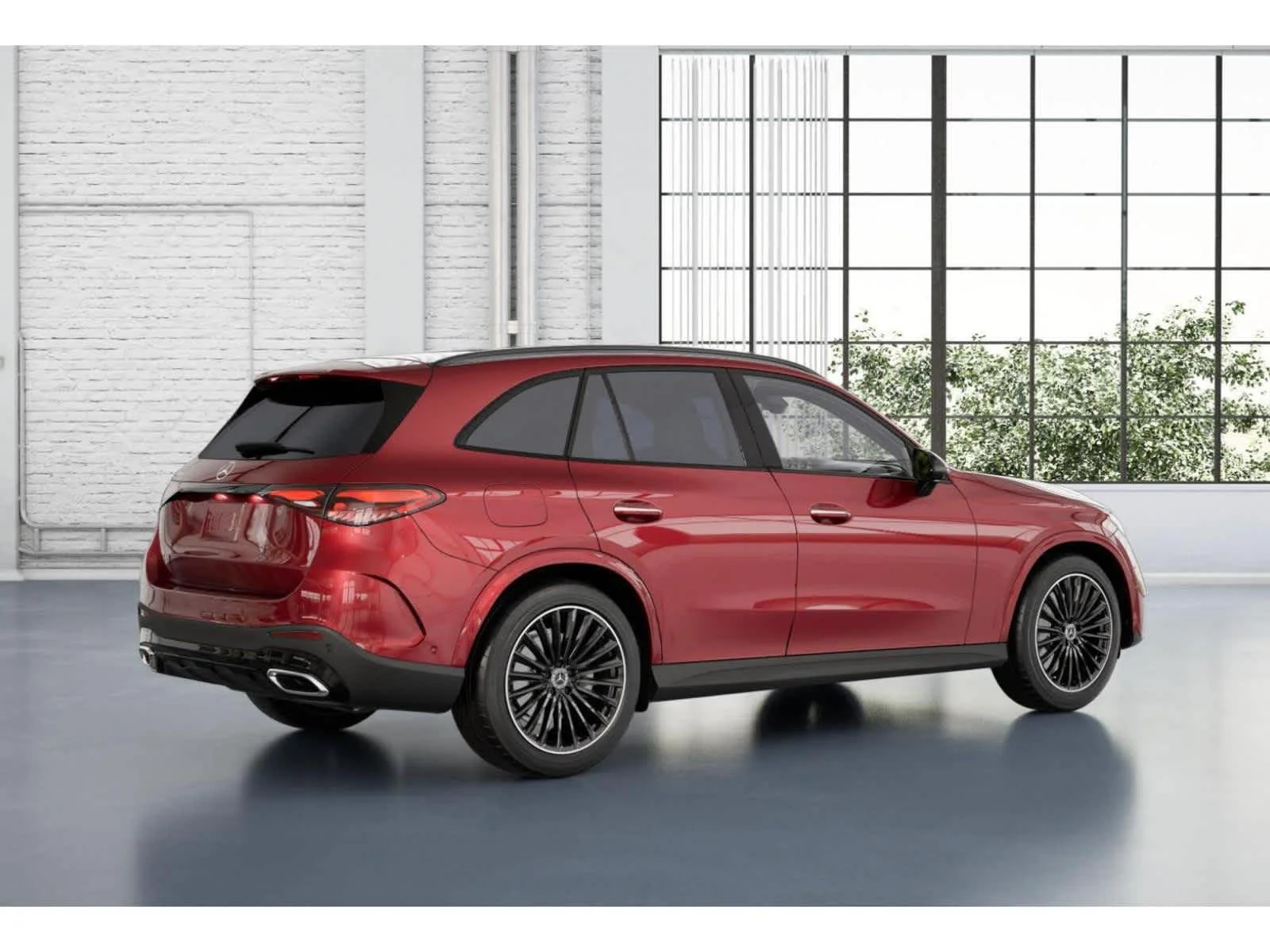 New 2026 MANUFAKTUR Patagonia Red Metallic Mercedes-Benz GLC 300 image 19