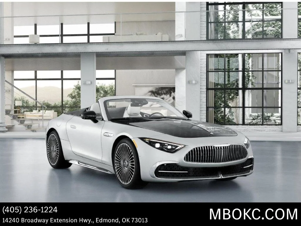 New 2026 MANUFAKTUR moonlight white magno (White Ambiance) Mercedes-Benz Maybach SL 680 image 11