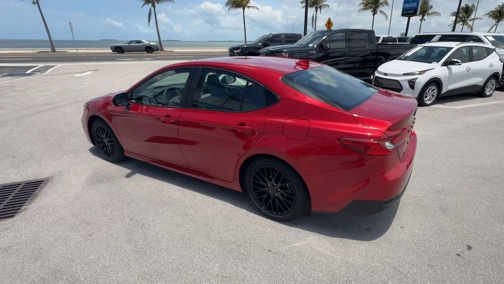 Used 2025 Red Toyota LE image 6