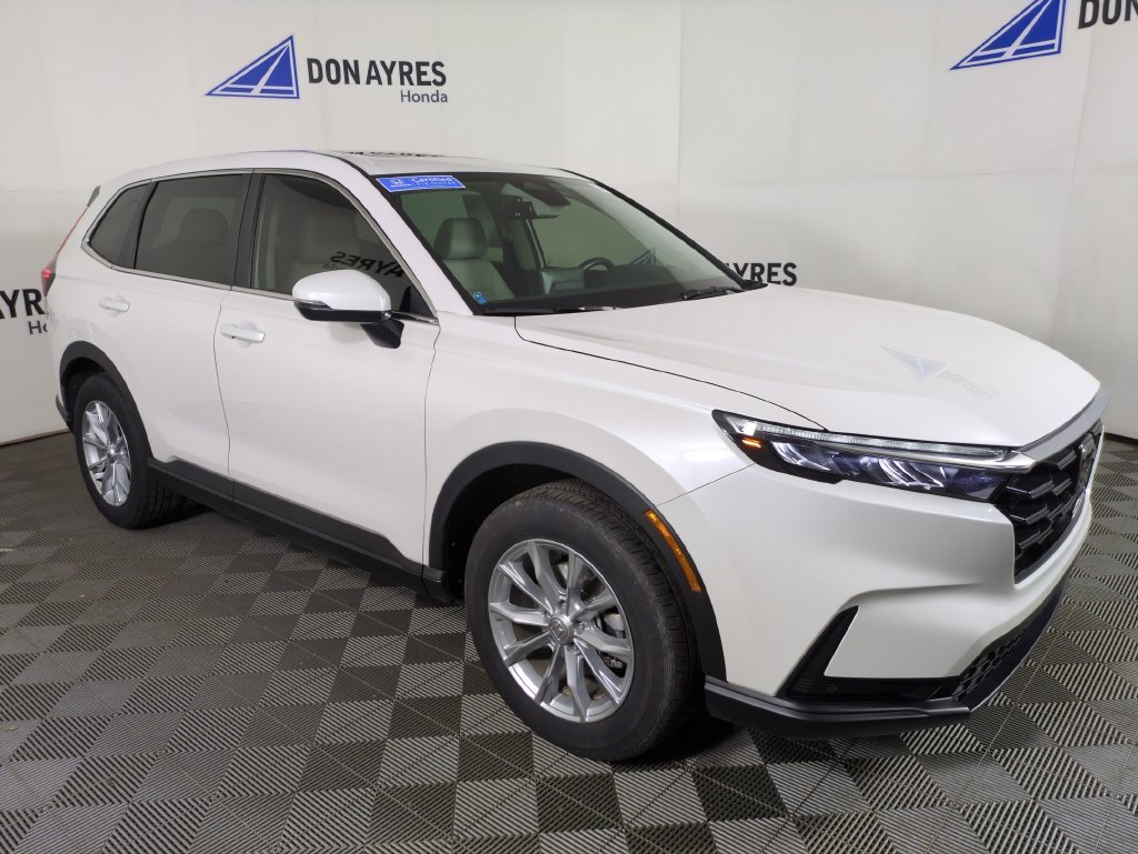 Certified Used 2025 Platinum White Honda EX-L image 8