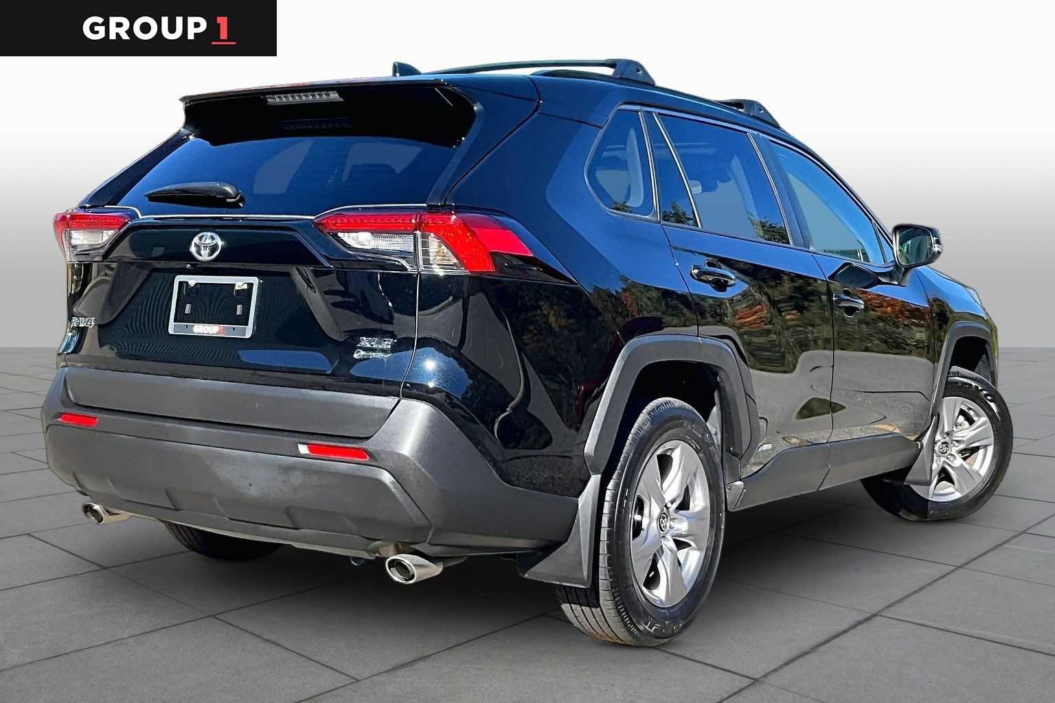 Certified Used 2025 Midnight Black Metallic Toyota Hybrid XLE image 13