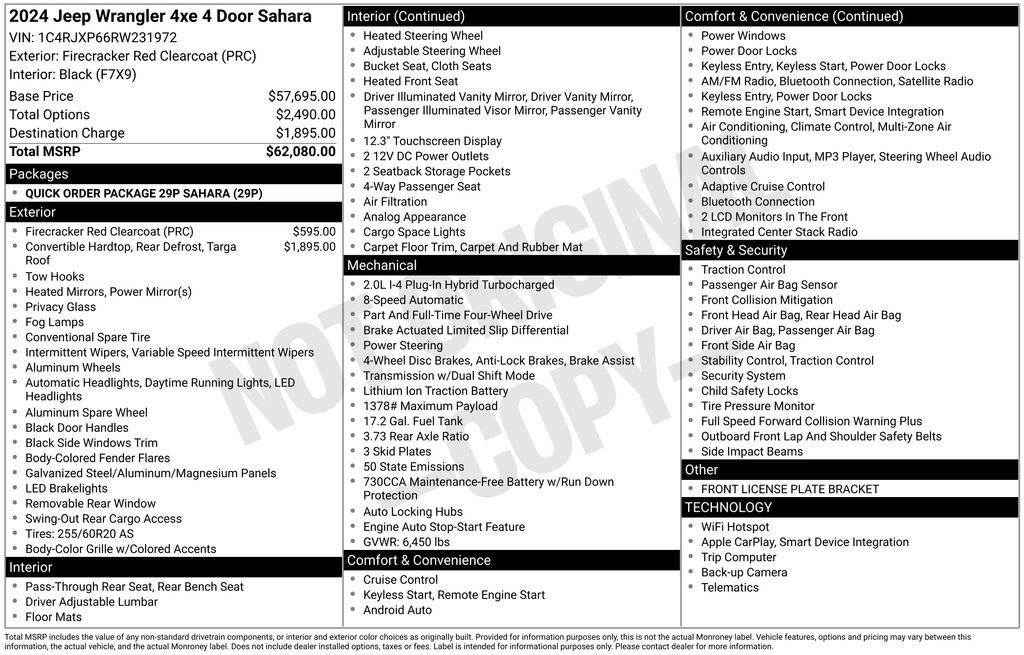 2024 Jeep Wrangler 4xe Sahara 4XE - Photo 40