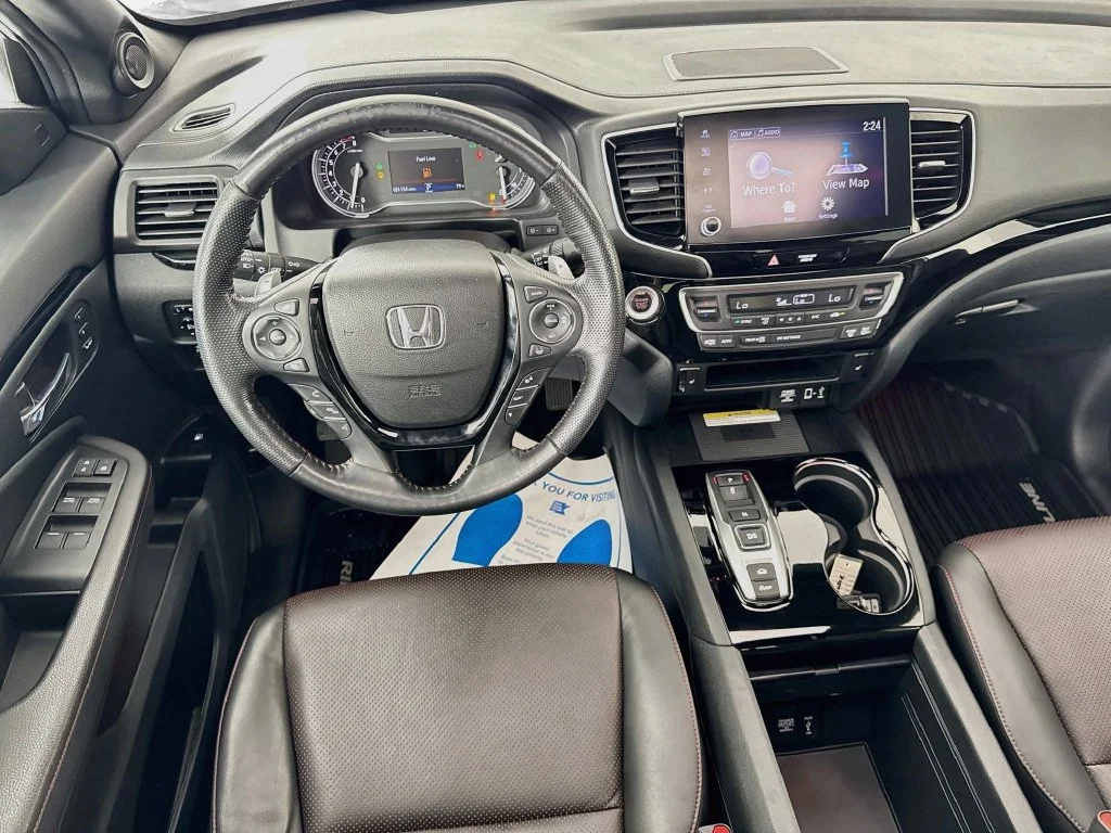 Certified Used 2021 White Honda Black Edition image 30